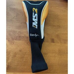 Walter Hagen Golf Club 1 Wood 3W Headcover MS2 Used Excellent Black Gold White